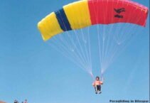 Paragliding in Bandla, Bilaspur
